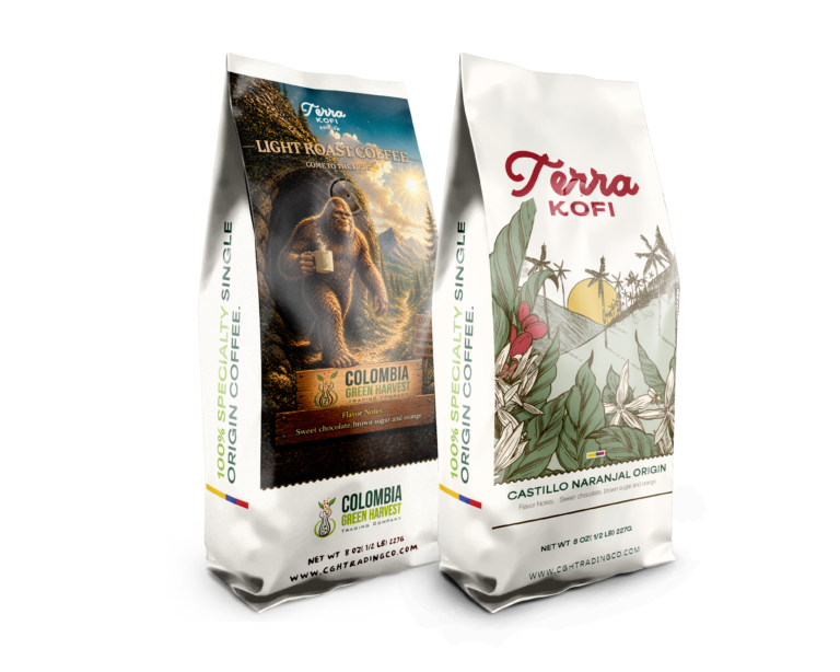Light roast coffee bags